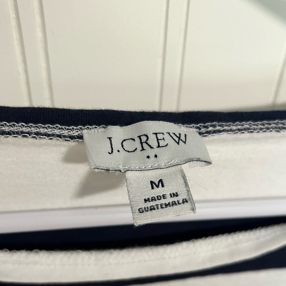 J CREW - three quarter sleeve boatneck tee for Women - Picture 3 of 5